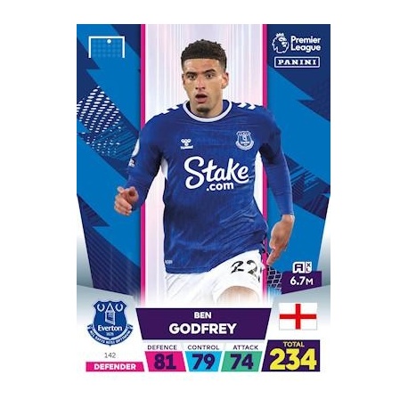 Ben Godfrey Everton 142