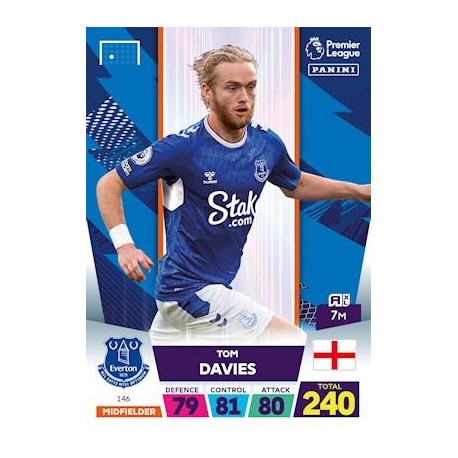 Tom Davies Everton 146