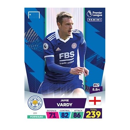 Jamie Vardy Leicester City 205