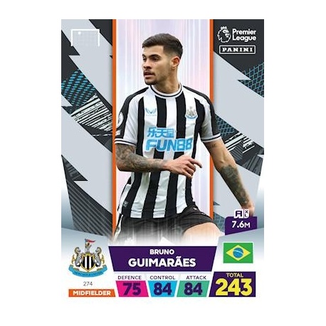 Bruno Guimarães Newcastle United 274