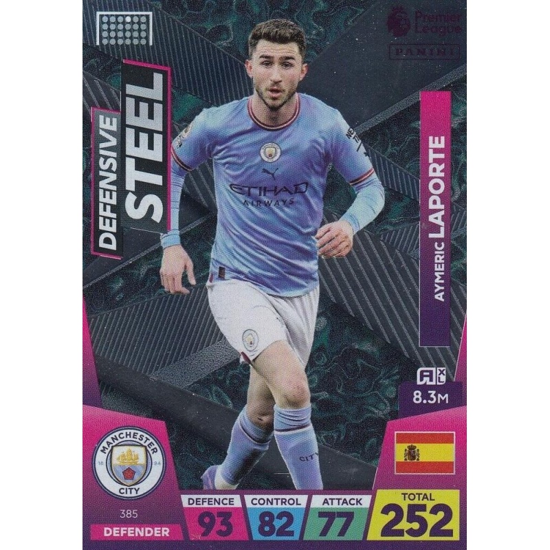 Cromos De Futbol Aymeric Laporte Defensive Steel Adrenalyn XL Premier ...