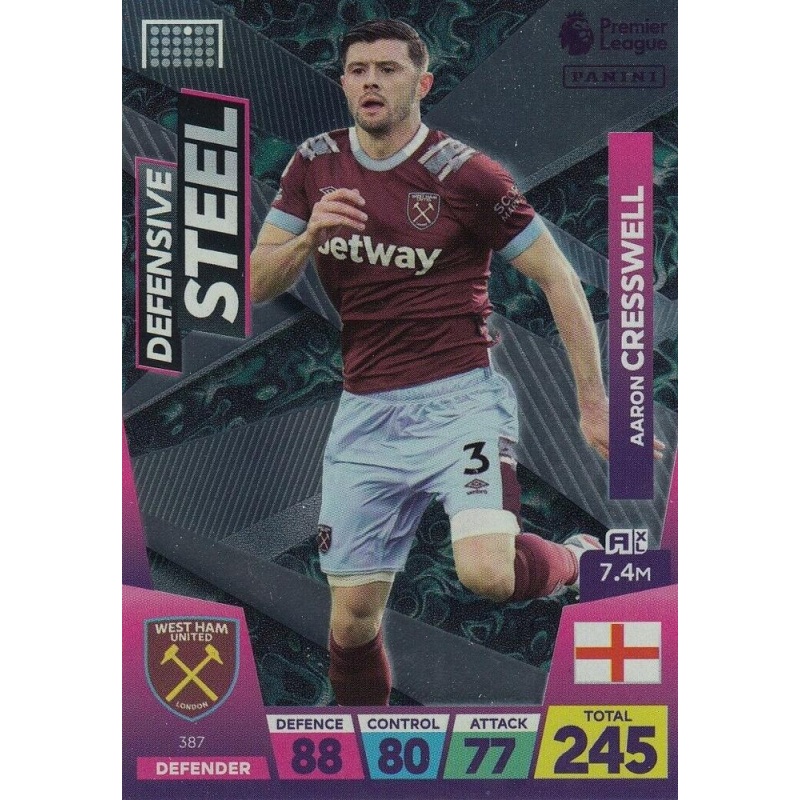 Venta Cromos Aaron Cresswell Defensive Steel Adrenalyn XL Premier ...