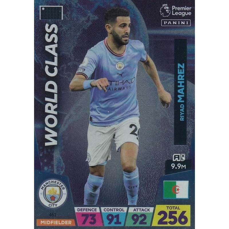 Offer Soccer Cards Riyad Mahrez World Class Adrenalyn Premier League 2023