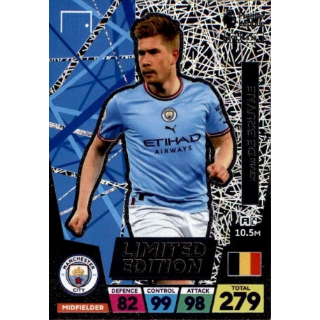 Kevin De Bruyne Limited Edition Manchester City