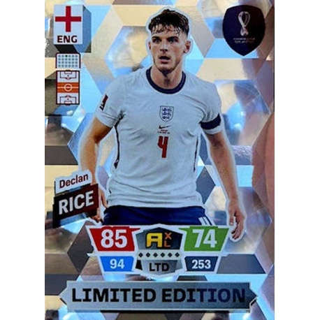 Declan Rice Limited Edition England