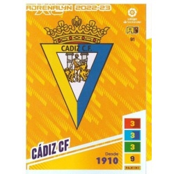 Escudo Cádiz 91