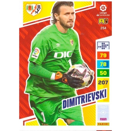 Dimitrievski Rayo Vallecano 254