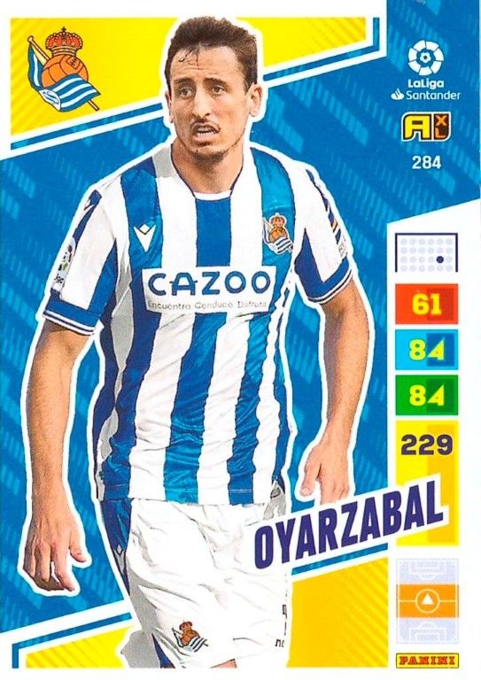 adrenalyn. liga 2021-2022 (real sociedad) №301 - Compra venta en