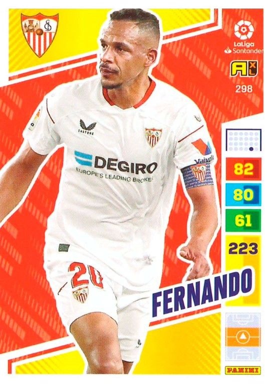 Cromo E002989: Trade Card Game Adrenalyn. Liga 2017-18, Ídolos. Muriel.  Sevilla F.C. by LFP - 2017 - from EL BOLETIN (SKU: 941842)