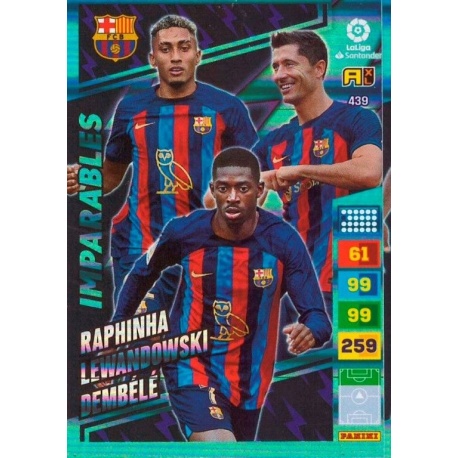 Raphinha / Lewandowski / Dembelé Imparables 439