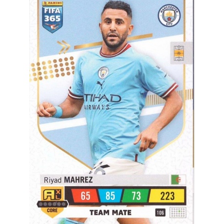 Riyad Mahrez Manchester City 106