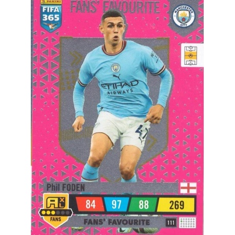 Phil Foden Fans Favourite Manchester City 111