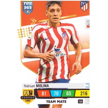 Nahuel Molina Atlético Madrid 154