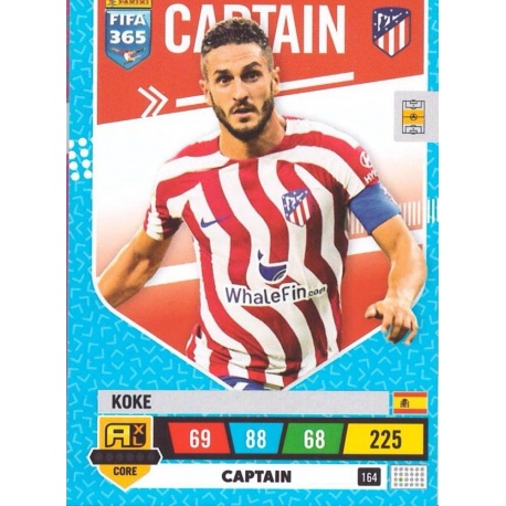 Koke Captain Atlético Madrid 164