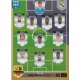 Line-up Team Mate Real Madrid 202