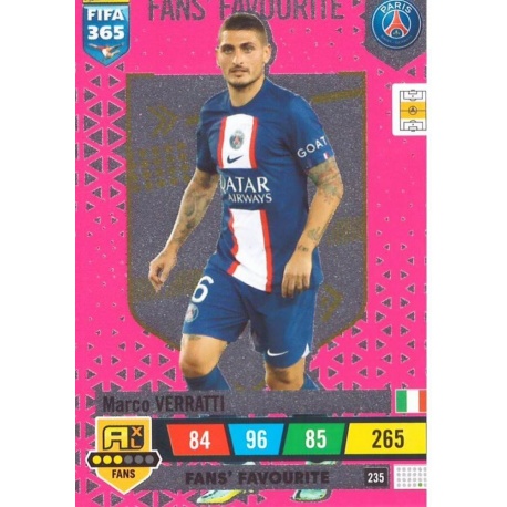 Marco Verratti Fans Favourite PSG 235