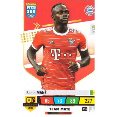 Sadio Mané Bayern Munich 250