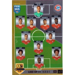 Line-up Team Mate Bayern Munich 256