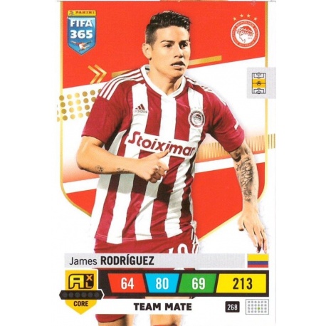 James Rodríguez Olympiacos 268