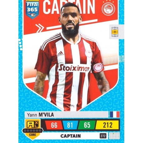 Yann M’Vila Captain Olympiacos 272