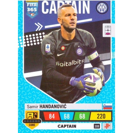 Samir Handanović Captain Inter Milán 308