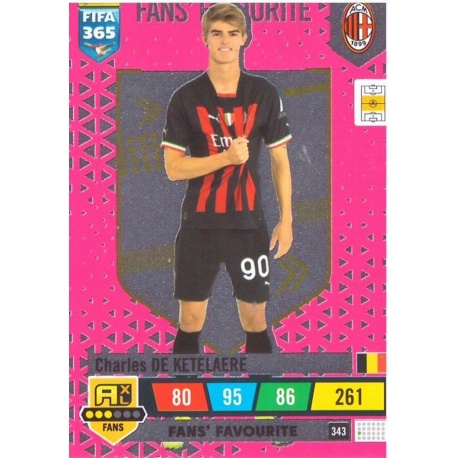 Charles De Ketelaere Fans Favourite AC Milan 343