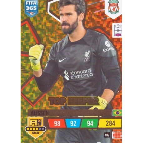 Alisson Top Keeper Liverpool 407