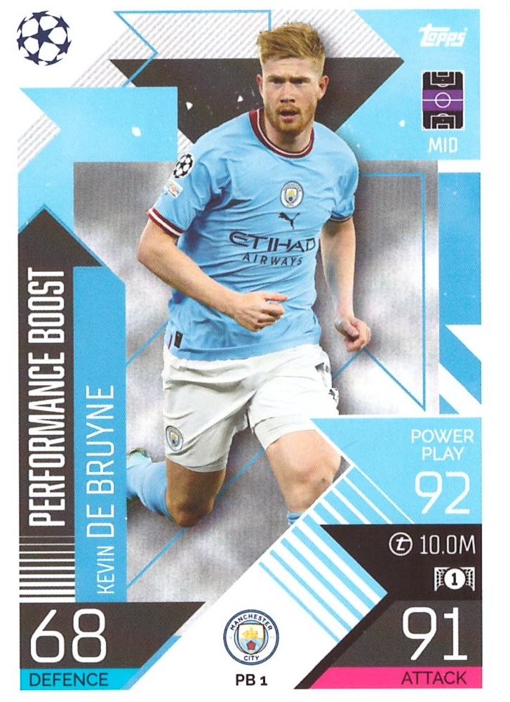 Buy Cards Kevin De Bruyne Manchester City Match Attax Extra 2023