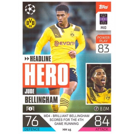 Jude Bellingham Borussia Dortmund HH 15