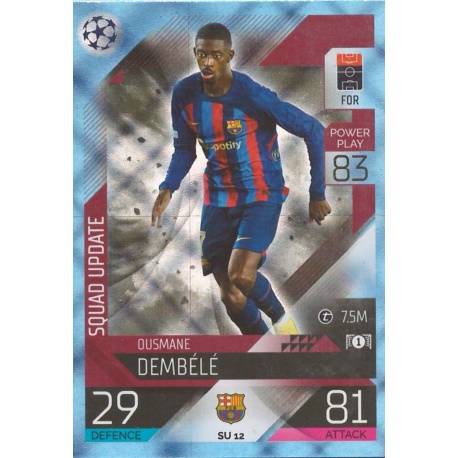 Ousmane Dembélé Barcelona Crystal SU 12