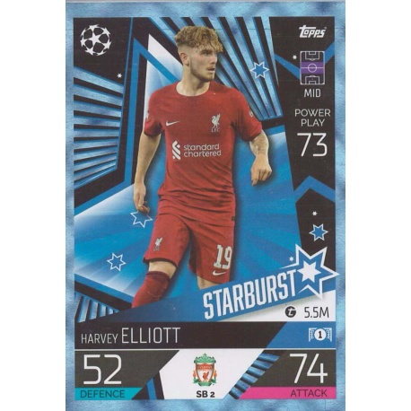 Harvey Elliott Liverpool Crystal SB 2