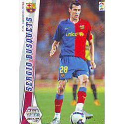 Sergio Busquets Nuevas Fichas Bis Barcelona 68 Bis Megacracks 2008-09