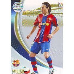 Milito Mega Fichajes Barcelona 498 Megacracks 2007-08