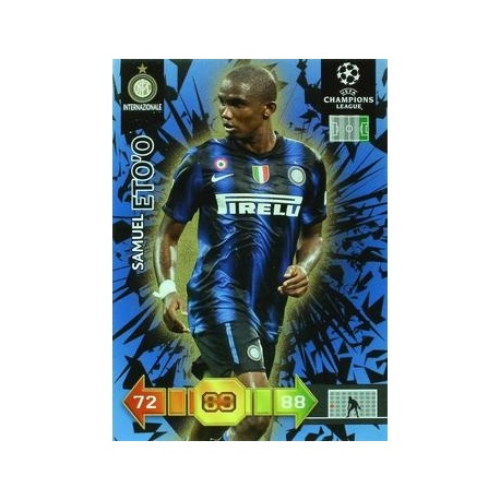 Offer Soccer Cards Samuel Eto'o Inter Milan Panini Adrenalyn XL