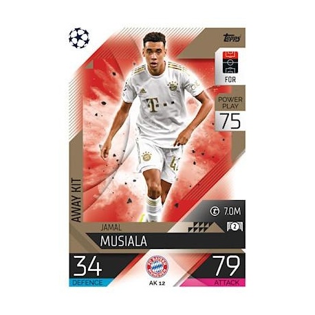 Jamal Musiala Bayern München AK 12