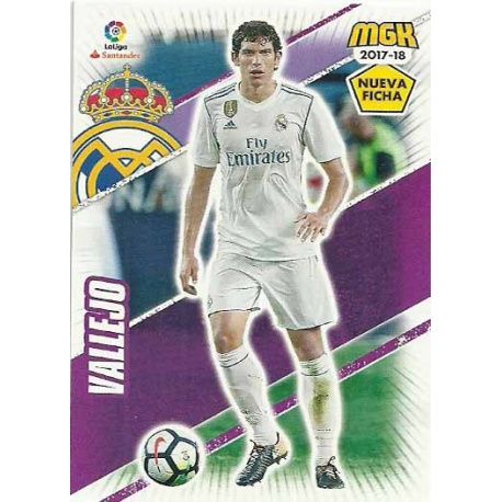 Vallejo Fichas Bis Real Madrid 385 Bis Megacracks 2017 - 18