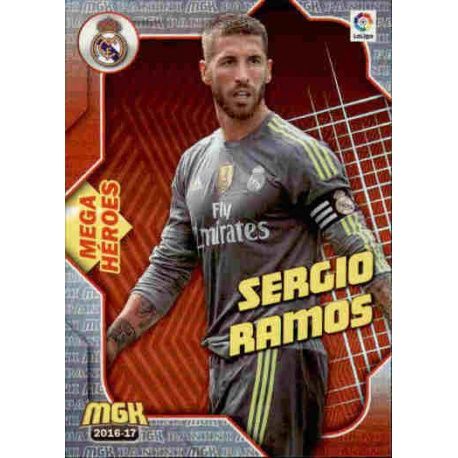 Sergio Ramos Mega Héroes Real Madrid 349 Megacracks 2016-17