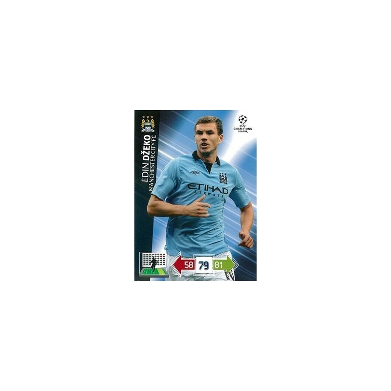 Offer Soccer Cards Edin Dzeko Manchester City Adrenalyn XL