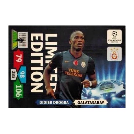 Buy Cards Didier Drogba Limited Edition Panini Adrenalyn XL 