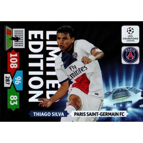 Buy Cards Thiago Silva Limited Edition Panini Adrenalyn XL 