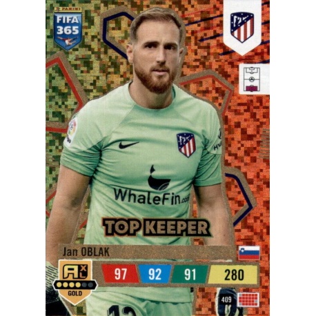 Jan Oblak Top Keeper Atlético Madrid 409