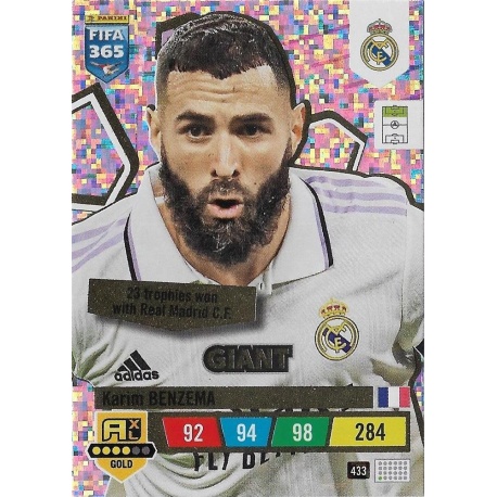 Karim Benzema Giant Real Madrid 433