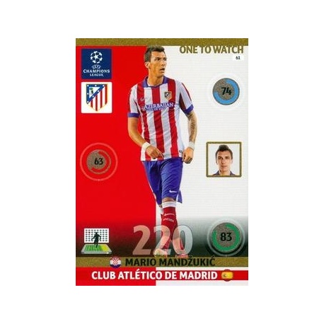 Mario Mandžukić One to Watch Atlético Madrid 61