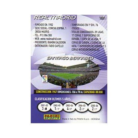 Escudo Error Real Madrid 181 Megacracks 2006-07