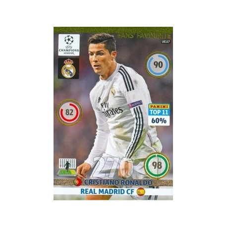 Buy Cards Cristiano Ronaldo Fans Favourite Real Madrid