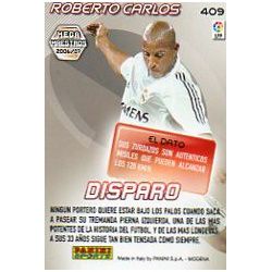 Roberto Carlos Mega Maestros Error Real Madrid 409 Megacracks 2006-07