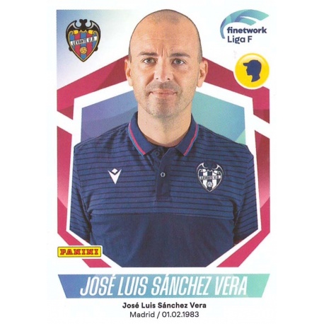 José Luis Sánchez Vera Entrenador Levante UD 186