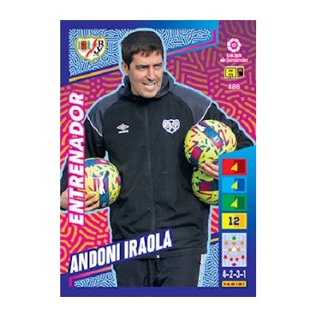 Andoni Iraola Entrenador Rayo Vallecano 486