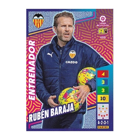 Rubén Baraja Entrenador Valencia 489