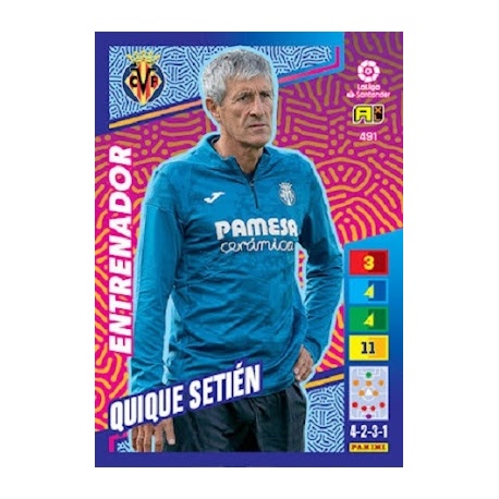 Quique Setién Entrenador Villarreal 491